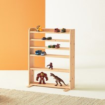 카리스 미니카 정리대 원목 장난감 정리대 미니어쳐 장식장 자체제작)