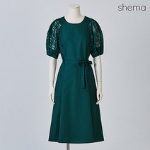 [세마] 체크오간자배색원피스_HKM1OP3251