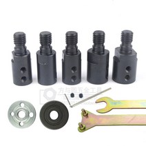 샤프트 커플링드릴 스핀들 어댑터 연삭 연마 모터 벤치 그라인더 톱날 커넥팅로드 6, 03 8mm