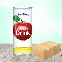 해태 썬키스트 사과 드링크 240ml x 60캔(2박스) 음료