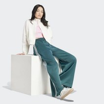 아디다스오리지널스 [여성] 헐렁하고 흐르는듯한 핏으로 쉽게 움직일수 있는 새틴 와이드 레그 팬츠(IP2960)