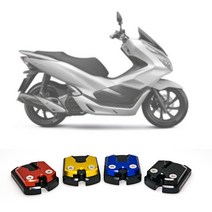 혼다 PCX 21년식 전년식 사이드 스탠드 발판 클립 스탠다드형, 14-17년식, 블랙