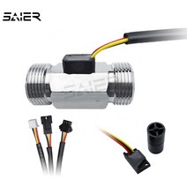 디지털 터빈 유량계 스테인리스 스틸 물 처리용 마그네틱 홀 센서, 1.3V
