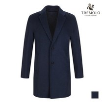 트레몰로 남성 슬림 카라 롱 코트 TRTELUZA211