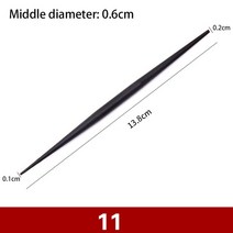 스테인레스 스틸 조각 도구 스크래퍼 긁개 점토 도자기 세라믹 폴리머 DIY 모델링 액세서리, 12 Sculpture Tools