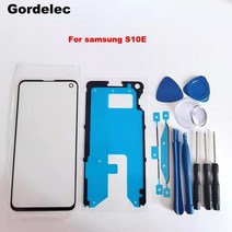 LCD 터치 외부 유리 교체 전면 스크린 수리 키트 삼성 갤럭시 S10e 노트 10 플러스 S8 S9 8 9, 한개옵션1, 11 For Note10plus