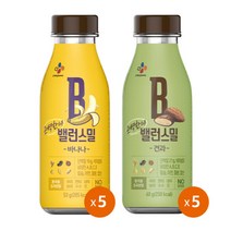 CJ 밸런스밀 2종 (바나나5개+견과5개), 상세정보참조, 상세정보참조