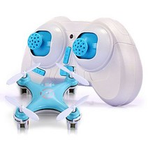 입문용 농업용 드론 CX-10 미니 2.4G 4CH 6 축 LED RC Quadcopter 장난감 헬리콥터 포켓 가벼운 어린이, 파란