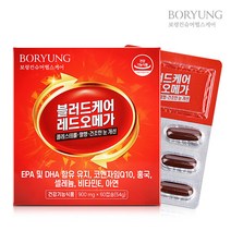 보령 블러드케어 레드오메가 900mg x 60캡슐, 단품