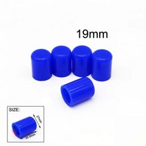 5 개 4mm/6mm/8mm /10mm12mm1 6mm/19mm /25mm/30mm/32mm 실리콘 블랭킹 캡 흡기 진공 호스 엔드 마개 자동차 부품, 5PC 19mm
