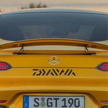 모닝꾸미기 캠핑카 익스테리어 스티커 유치원버스, 소형, 그레이