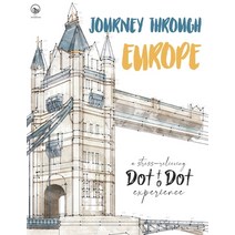 Journey through Europe - A stress-relieving Dot to Dot experience: Extreme Dot to Dot Puzzles Books ... Paperback, Independently Published, English, 9798725014532