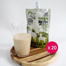 (친절한 도그씨) 닥터할리 펫밀크 180ml 20팩 산양유 펫유산균, 상세 설명 참조