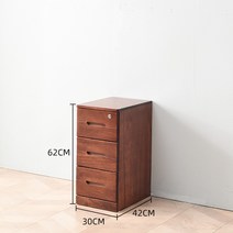 [ EVENT 1+1 한개더 3일총알배송 ]이동식 오동나무 원목 틈새수납장 슬림 서랍장 25 30cm, 다크카키천