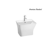 아메리칸스탠다드 플랫 내추럴S 반다리 일체형 세면기 C135700L C135600L, 플랫네츄럴S 벽배수부속포함, 1개