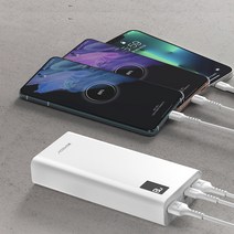 SPEEDY 슬림 20000mAh PD 20W 보조배터리 (PA20DPQ) C타입 케이블 포함 스마트폰 태블릿