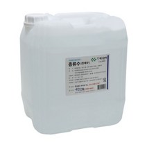 클린가이 증류수 DIWATER 18L, 4개