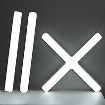LED 일자등 십자등 형광등 전등 교체, 솔라루체 더핏 일자등 전구색