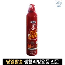에어로졸 스프레이식 가정용 차량 소화기 선물용 소공간 소화용품 국내산 주택용 캠핑 화재 국산 119 실내, 고래Corp, 단일옵션