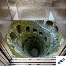 엘리베이터 매트 3D입체 바닥카펫 PVC스티커