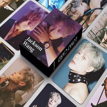55 개/세트 아이돌 GOT7 Lomo 카드 엽서 앨범 사랑의 숨결 마지막 조각 K-pop 포토 HD 팬 선물, [01] 01