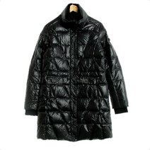 블랙야크 블랙 구스다운 하이넥롱푸퍼 여자 M 3755