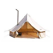 캐노피 텐트 캠핑장 몽골식 초원 캠프파이어 내구성, 3m (굴뚝형)