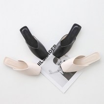 브랜드없음 여성용 앞코막힌 편안한 여름 슬리퍼