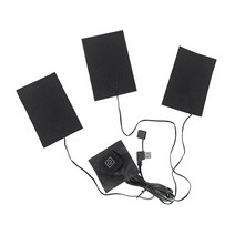 발열점퍼 USB 열선조끼 잠바 자켓 가열 3단계 시트 충전 35 in 1 전기 히터 패드 경량 접이식 천 신발 양말