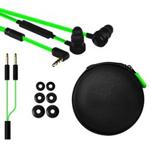 가수인이어 v2 pro 3.5mm 헤드폰 볼륨 컨트롤 razer pro v2용 이어폰, 상자 없이