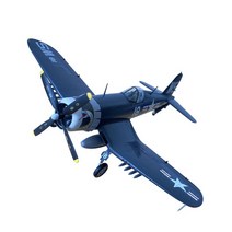 모형자동차 모형전투기1:72 미국 해적 F4U 전투기 시리즈 시뮬레이션 된 2 차 세계 대전 항공기 캐리어 ABS, 02 F4U-4.1
