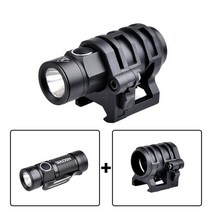 밀리터리 사냥 레이저 손전등 wadsn 전술 헬멧 스트로브 라이트 텔레스코픽 라이트, [03] 20mm Rail kit