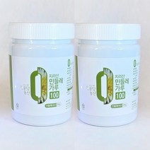 청운당농산 지리산 민들레가루 2통 흰민들레차 분말, 250g