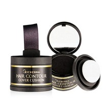 리체나 헤어 윤곽 커버 쿠션 블랙/브라운 택1, 내츄럴 블랙, 1개