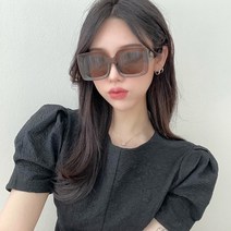 VANANA2 유니크 빅사이즈 사각 레트로 유니크 선글라스