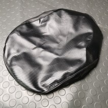 Honda Ruckus Zoomer Scooter GY6 NPS50 AF58 오토바이 부품용 시트 커버 신부 문자 설치, 02 Carbon fiber Black