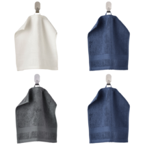 이케아 세면수건 FREDRIKSJON 프레드릭셴 핸드타올 다크블루 30x30 cm