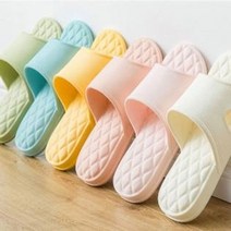 오너클랜 미끄럼방지 욕실 슬리퍼 소프트 실내화_W4821EC, [W4821EC], 블루 그레이_남성 43-44 280