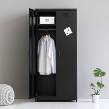 마켓비 MKB 철제 캐비넷 옷장 / 수납장, 화이트