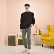 기타 바보사랑[교복몰][GBM] 히든 사이드 테크밴딩 슬랙스 (차콜)