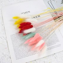 라그라스 강아지풀 조화 도매, 05그린