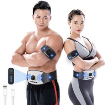 EMS저주파 복근운동기구 뱃살다이어트 홈트레이닝 트레이닝 저주파운동기구 뱃살운동기구 허리마사지기 리모컨추가 기본모델 허리벨트1개