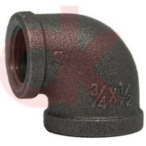 이경엘보 파이프인테리어 흑관자재 인테리어용, 15A X 40A, 1개