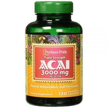 퓨리탄 프라이드 아사이 3000 Mg 120소프트젤, 1개