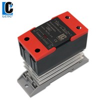 전기릴레이 단상 무 접점 릴레이 10A 25A 40A Din 레일 장착 DC 제어 AC SSR, CHINA_DC-AC 25A