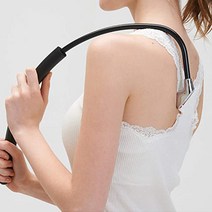 갈고리 안마기 등지압기 승모근 마사지기 안마봉 마사지봉, 1개, 블랙