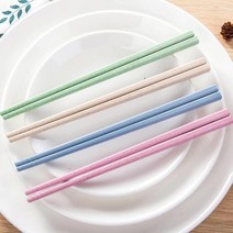 파스텔 밀 다회용 플라스틱 젓가락 세트 보온도시락 냉동도시락 점심도시락 건강도시락 벌크업도시락 단백질도시락 닭가슴살도시락 저염도시락 제로웨이스트 저탄고지식단, ◎상품_파스텔젓가락-랜덤◎