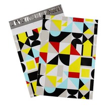 택배 비닐 종이 상자 박스 팩 크리스마스 봉투 10PCS 10x13 quot25x33cm 포장 셀프 인감 저장 의류 메일러 가방, [23] Geometry