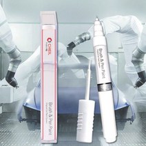 자동차페인트 렉스턴 LAK 붓펜 스페이스블랙 자동차 도색, 선택:마감용 투명붓펜