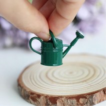 메탈 제작 미니 물조리개 미니어쳐 화분 정원 장식 현관꾸미기 서재 좁은집인테리어 입주선물